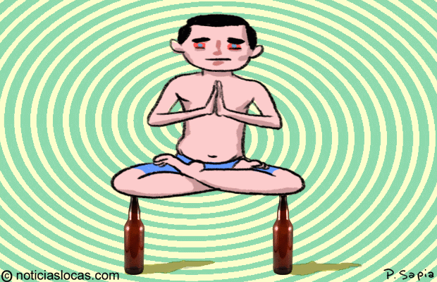 Yoga + cerveza: la última moda en fitness en Alemania