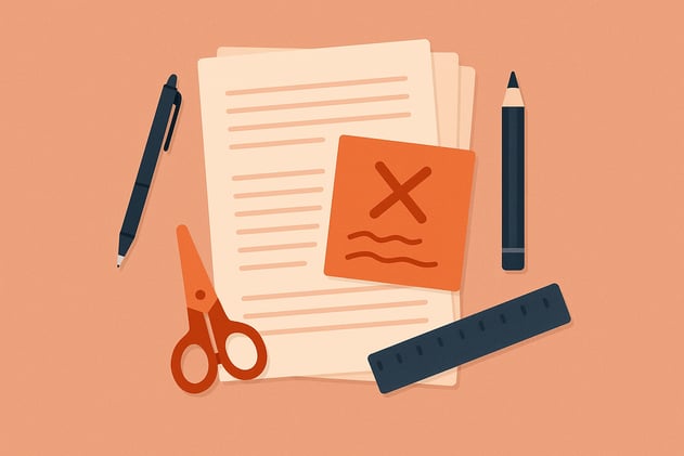 ✂️ 지우고 줄이고 바꿔라, 문장을 다듬는 세 원칙