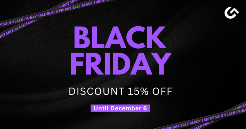 Black Friday 🎁 🤑 15% off just for you