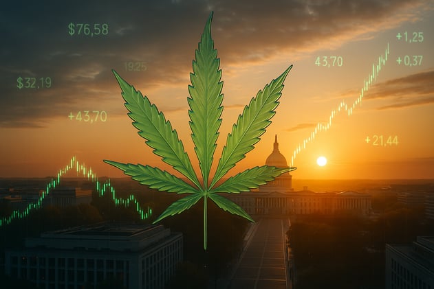 Trump Sparks a Cannabis Rally. Lululemon Surges. NASCAR Bends.