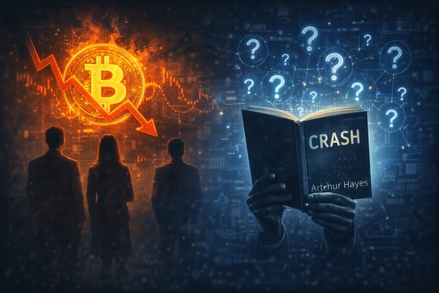 🫨 Arthur Hayes logic: crypto markets are crashing because the community can’t agree on why they’re crashing