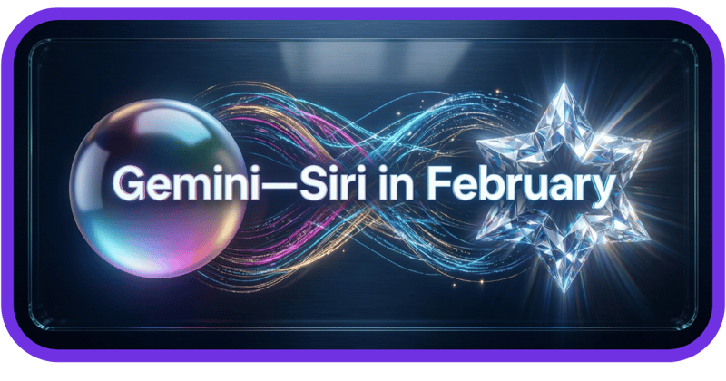 Apple to Unveil Gemini-Siri Next Month