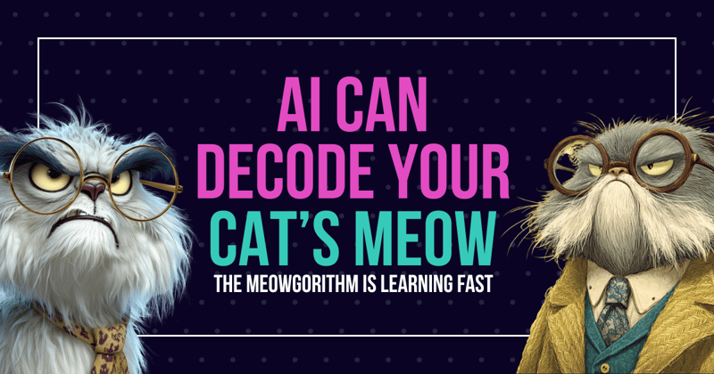 Fur Real: AI Talks to Cats, Teaches Kids, and Shakes Up OpenAI