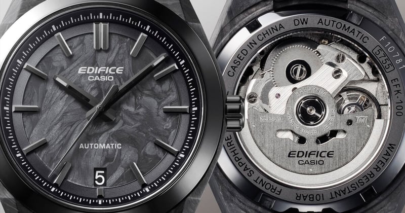 Casio lance sa première montre automatique