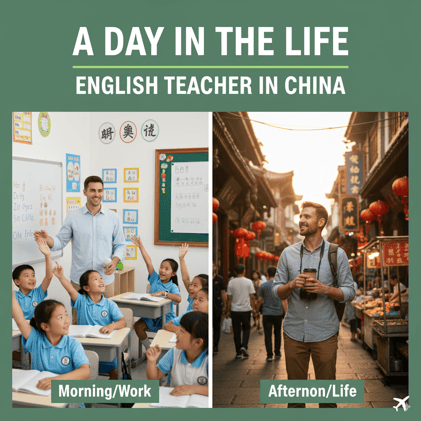 A Day in the Life: English Teacher in China