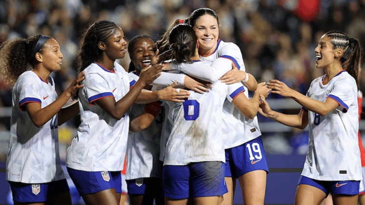 USWNT routs Chile 5-0 to cap January run