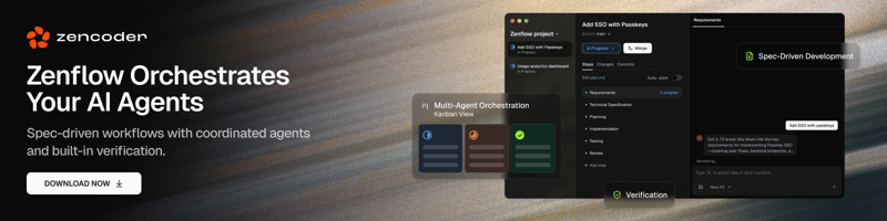 Zenflow Orchestrates Your AI Agents