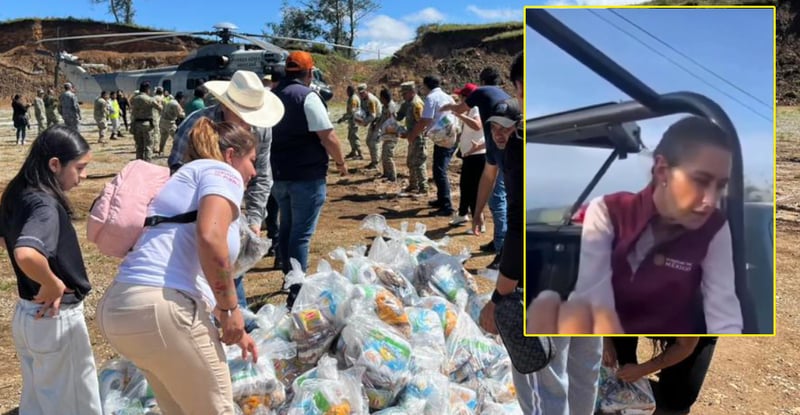 😲¿Sheinbaum condiciona el voto entre damnificados?