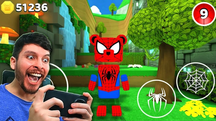 DEGOBOOM ahora es SPIDER MAN