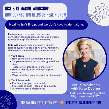 You’re not alone- let’s rise through life’s changes together ☀️