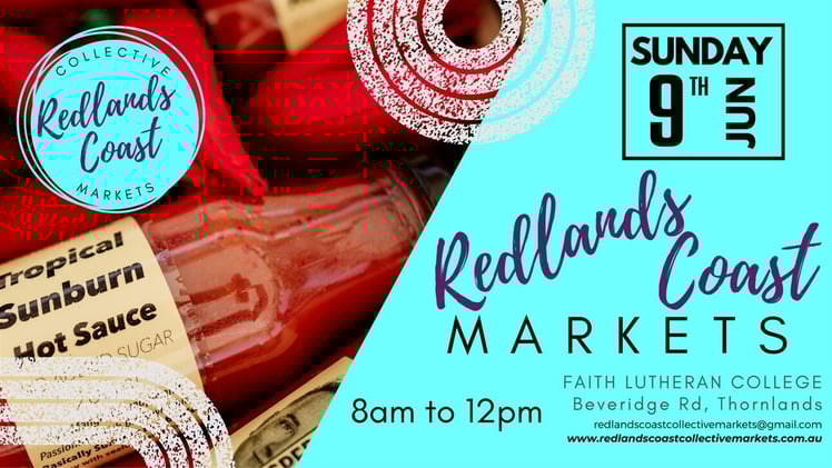 🔵 The LARGEST Market on the Redlands Coast this Sunday 