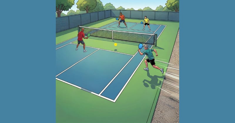 Stop Getting Pulled Off the Court in Crosscourt Dink Rallies