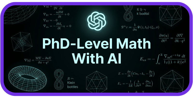 ChatGPT Did PhD Level Math
