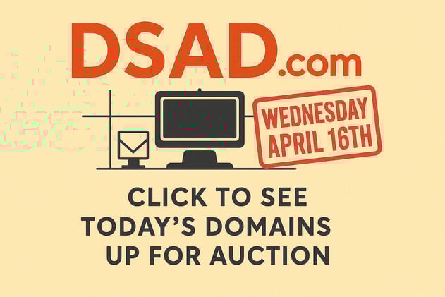 DSAD Wednesday:  Domain Investors hunting down BINs 