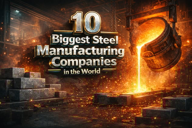 Who are the 10 Biggest Steel Manufacturing Companies in the World? 