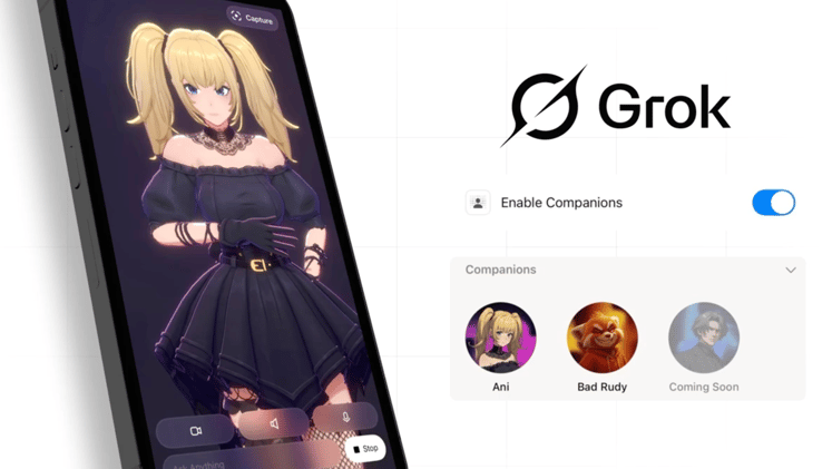 Grok Companion: flirty AI or dangerous design trend?