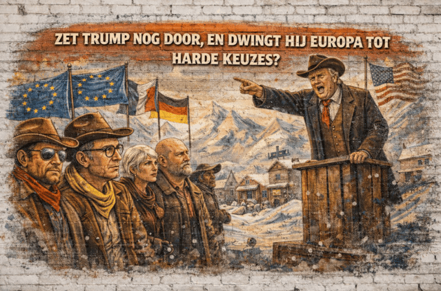 Europa houdt adem in voor Trumps speech in Davos, De Wever bewandelt harde lijn: “Bondgenootschap vergt minimum aan respect”