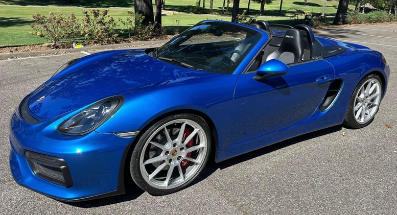 2016 Boxster Spyder