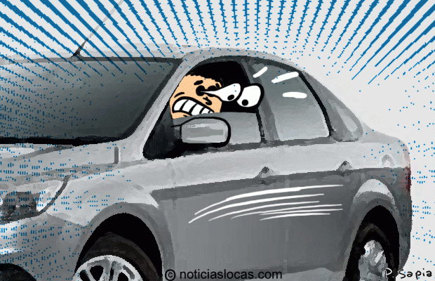 Duerme un mes en su auto para atrapar a rayador serial