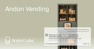 Researchers Test AI Agents Running a Vending Machine Business