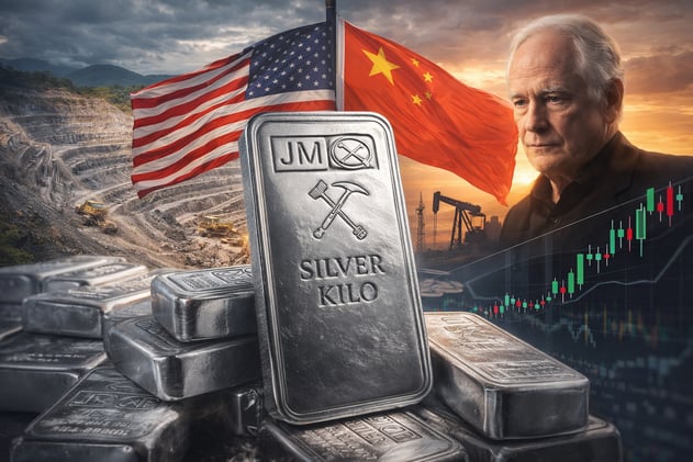 J.M. Bullion Out Of Silver Kilo Bars, China and US Fighting To Secure Silver Supply Out Of Latin America, Michael Oliver Not Surprised To See Silver At $200, Possibly $500 In Next 6 Months or So, Silver Remains In Backwardation 