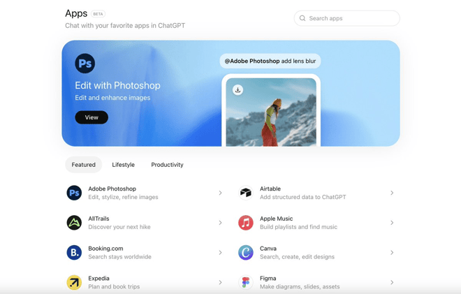 OpenAI launches ChatGPT app store