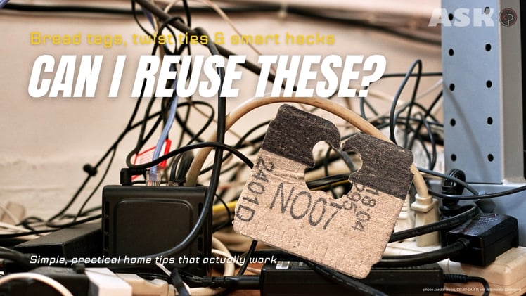 Can I Reuse Bread Tags and Twist Ties?