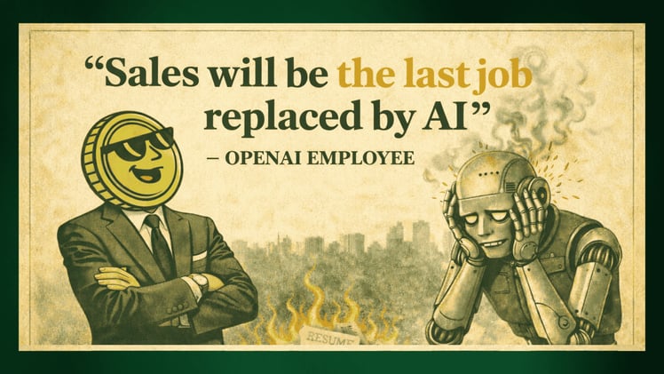 😎 OpenAI researcher says "sales is the last to go" to A.I.