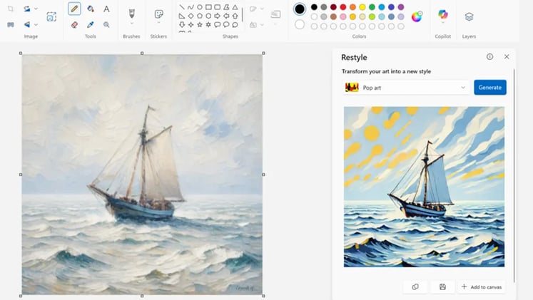 Microsoft Paint Gets AI Tools—But Do We Really Need More AI Art?