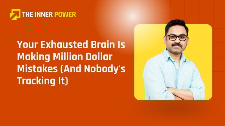 Your Exhausted Brain Is Making Million Dollar Mistakes (And Nobody's Tracking It)