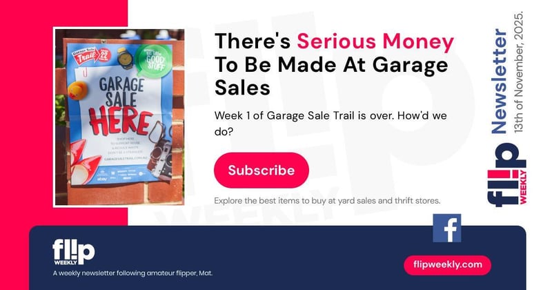 There's Serious Money To Be Made At Garage Sales