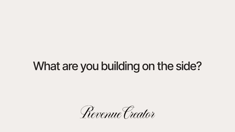 GTM by day, founders by night.