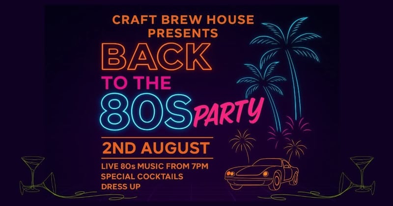 🔵  Back to the 80's Pa