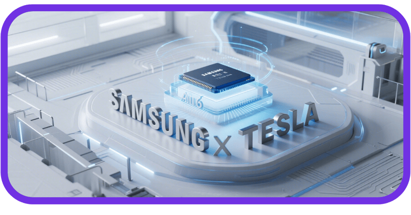 Samsung To Make Tesla AI Chips