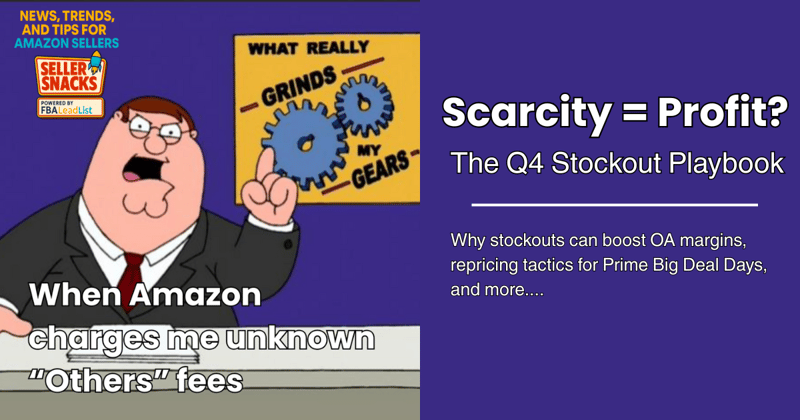 Scarcity = Profit? The Stockout Playbook for Q4