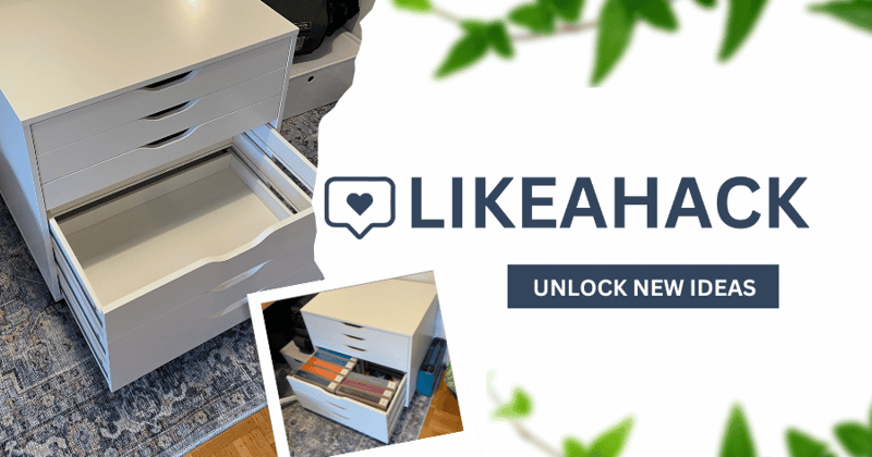 🛠 How to repurpose the well-known Alex drawer unit