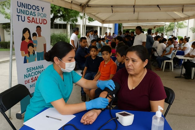 Semana Nacional de Salud 2025: más de 30 mil acciones preventivas en todo México