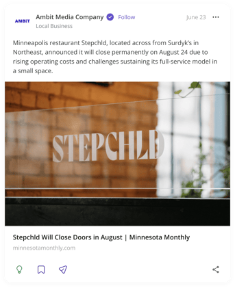 Twin Cities Business Openings & Closings