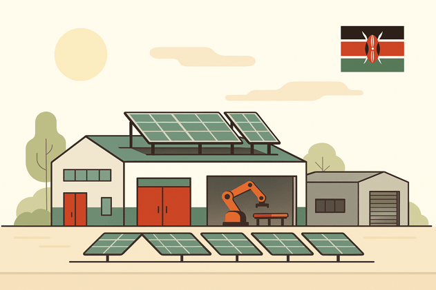 Sun King Opens  Solar Factory in Kenya