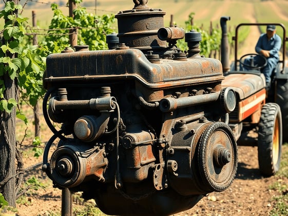 '52 Studabaker engine unearthed from To Kalon