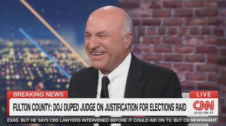 ​Kevin O’Leary To CNN Panel: “Oh wow, you’re all nuts!”