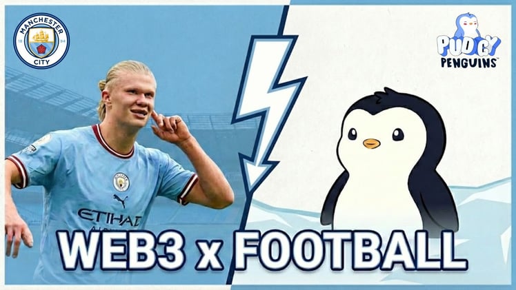 🐧 Pudgy x Man City Goes Full Meta