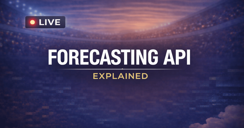 Forecasting API Explained