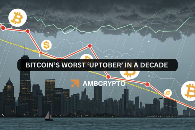 Bitcoin’s worst ‘Uptober’ in a decade