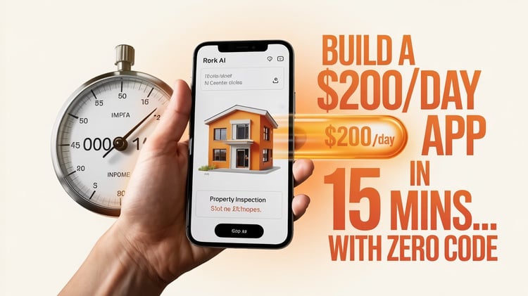 π° How I Built A $200/Day App In 15 Mins With Rork (No Code!)