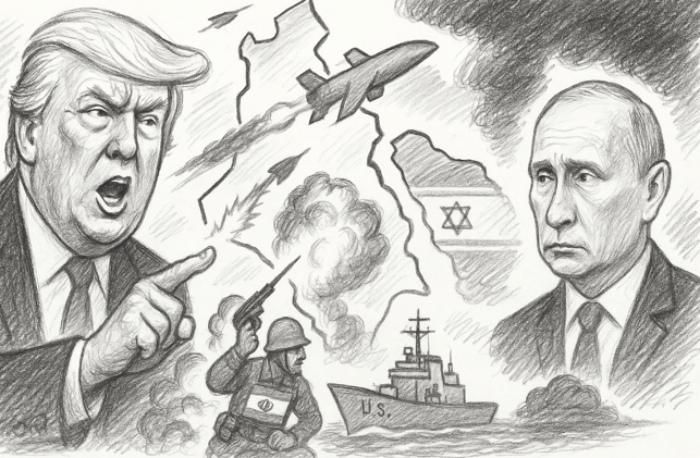 Trump Hints At Middle East War