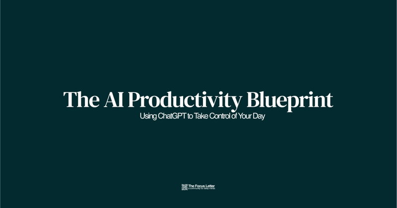 The AI Productivity Blueprint