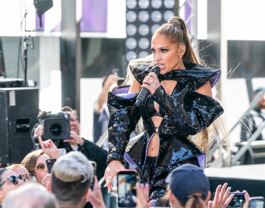 Jennifer Lopez Suffers Wardrobe Malfunction On Stage During 56th Birthday Performance