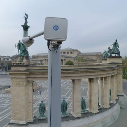 Antena de exterior para conexión de sensores Bluetooth a Internet