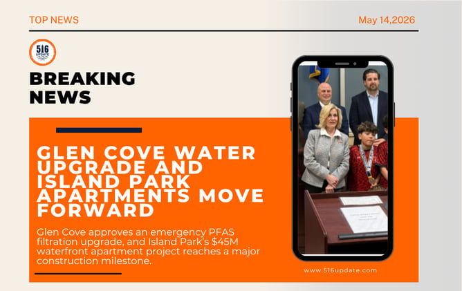 🌊Glen Cove Water Upgrade and Island Park Apartments Move Forward